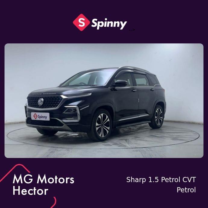 2021 एमजी हेक्टर Sharp CVT Petrol 2021 एमजी हेक्टर Sharp CVT Petrol