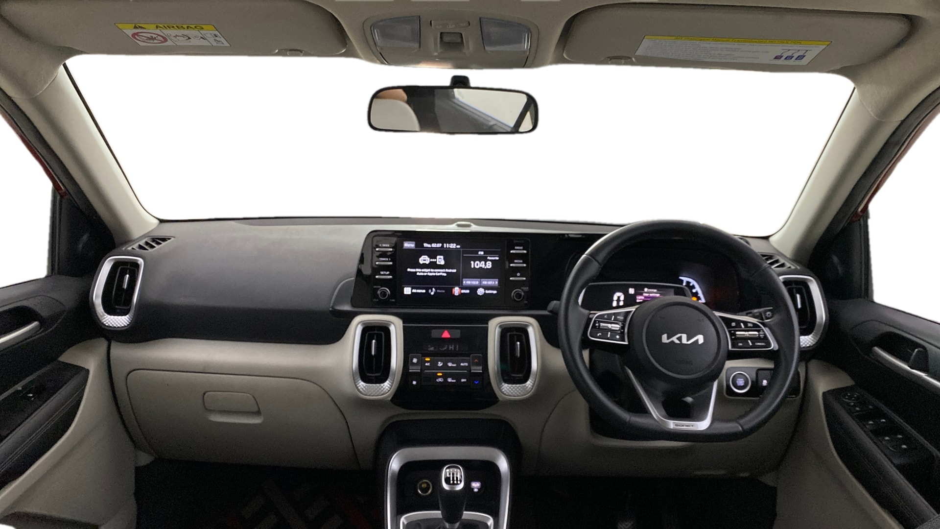 View 2023 Kia Sonet HTX iMT Petrol Image 15 Used 2023 Kia Sonet HTX iMT Petrol Image 15