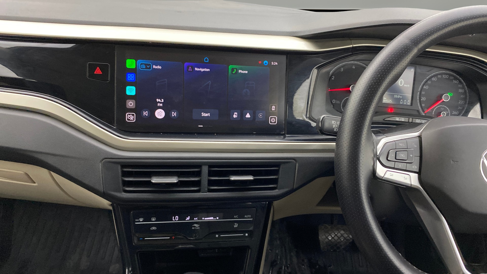 View 2023 Volkswagen Virtus Topline 1.0 TSI MT Image 32 Used 2023 Volkswagen Virtus Topline 1.0 TSI MT Image 32