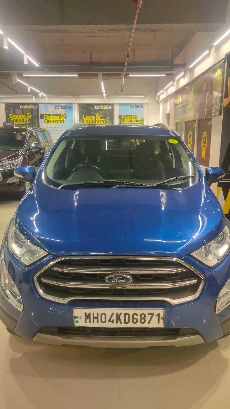 2019 फोर्ड इकोस्पोर्ट 1.5 TDCi Diesel Titanium BS IV 2019 फोर्ड इकोस्पोर्ट 1.5 TDCi Diesel Titanium BS IV