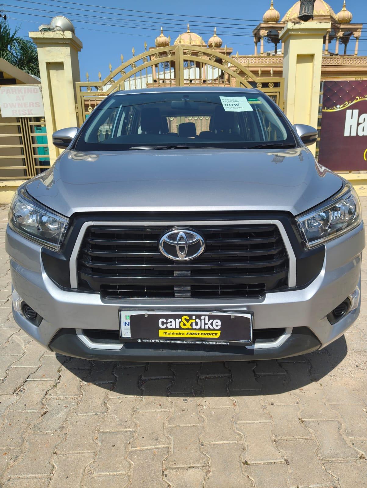 2023 टोयोटा इनोवा क्रिस्टा GX 7 STR 2023 टोयोटा इनोवा क्रिस्टा GX 7 STR