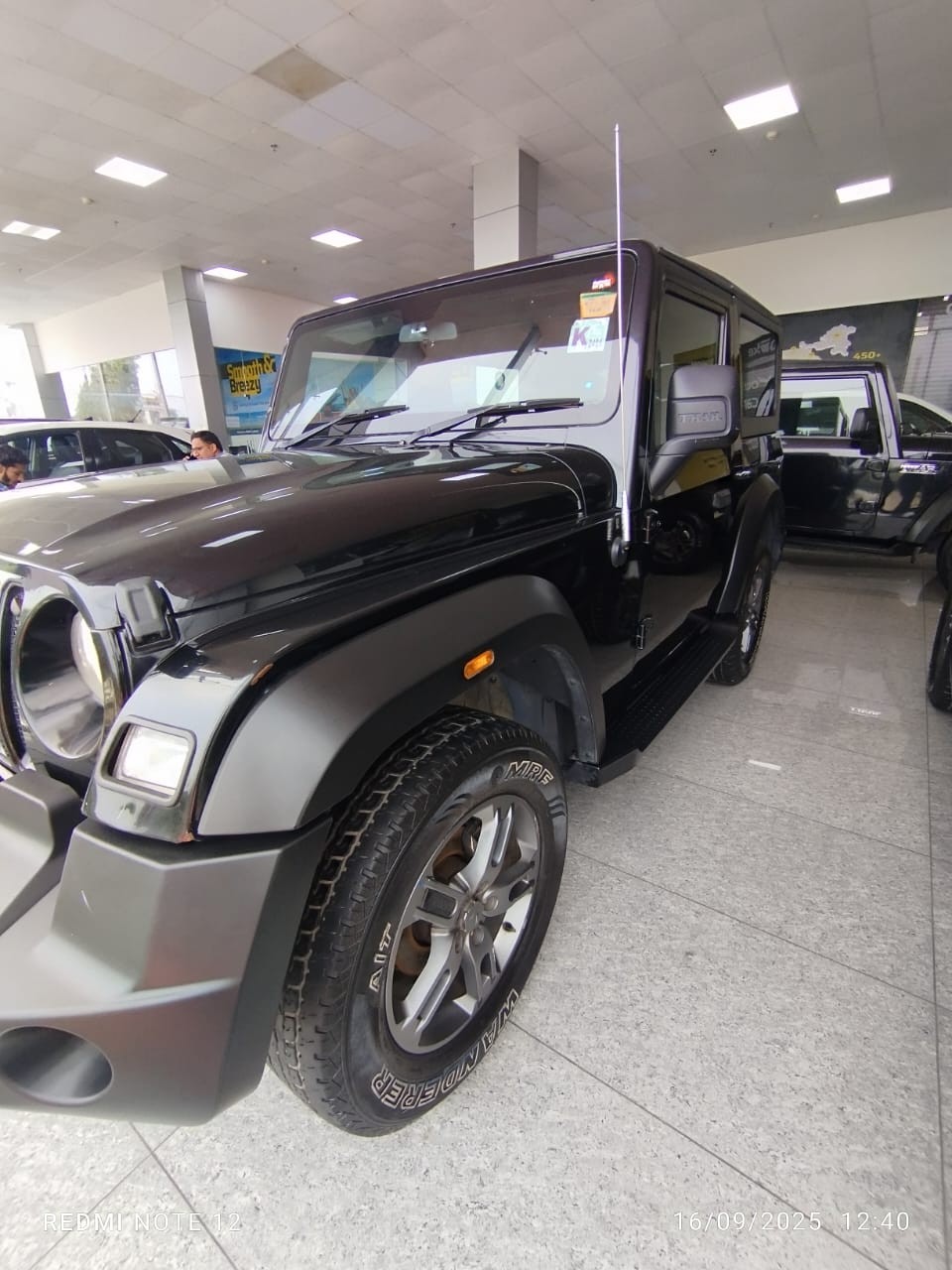 View 2023 Mahindra Thar LX RWD Automatic 4 Seater Hard Top Image 6 Used 2023 Mahindra Thar LX RWD Automatic 4 Seater Hard Top Image 6